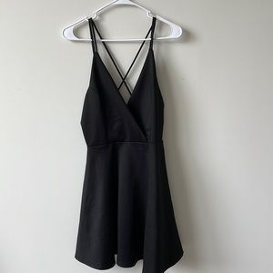 Black strappy dress from Charlotte russe. Backless. Like new